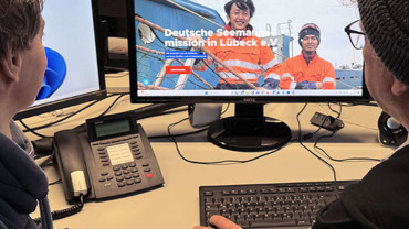 Die Agentur Vicon aus Lübeck hat die Webseite der deutschen Seemannsmission Lübeck programmiert